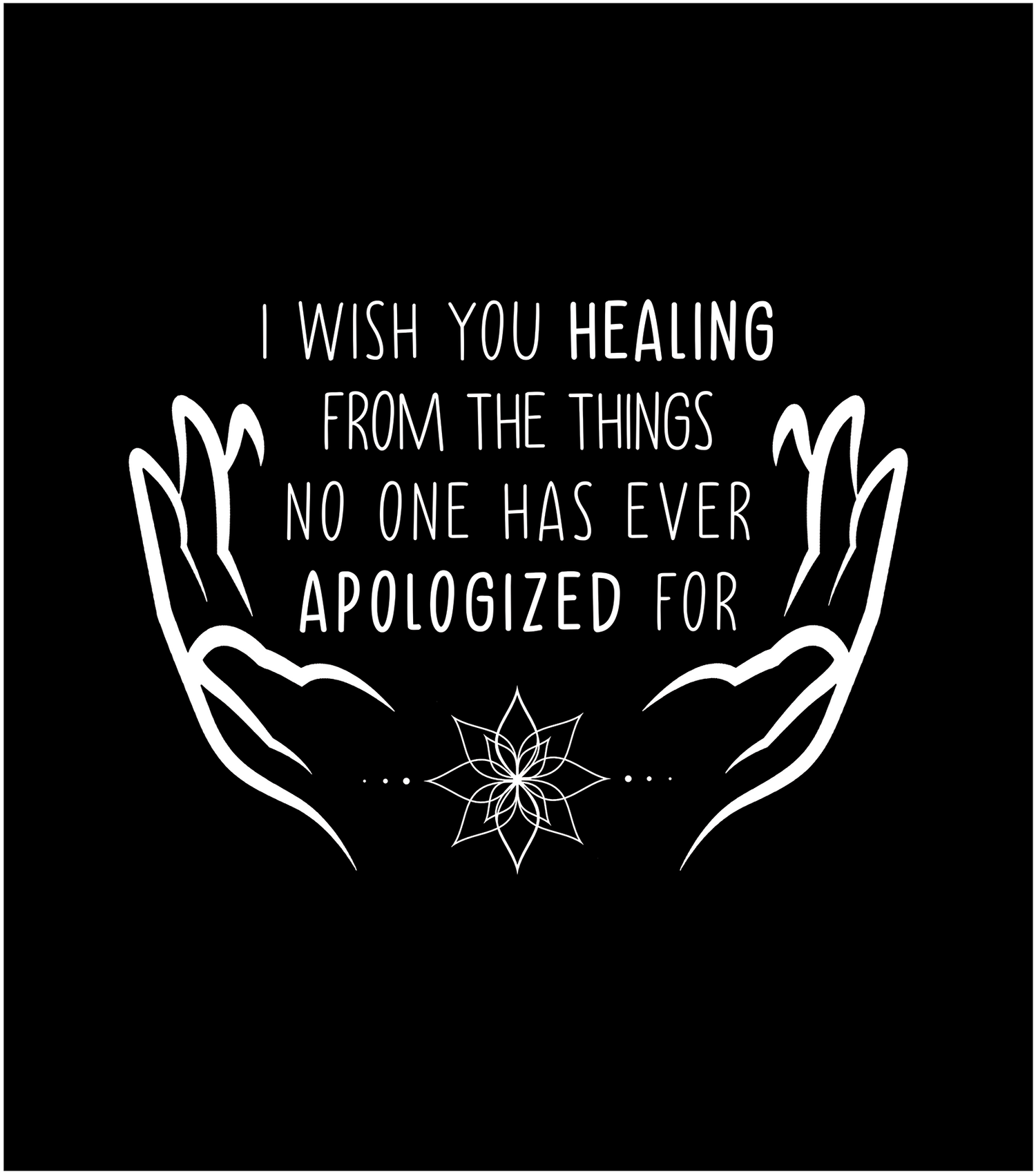 I wish you healing - Vox Healing Collection - Clothes and Accessories - Wear Healing words - Vox Boutique