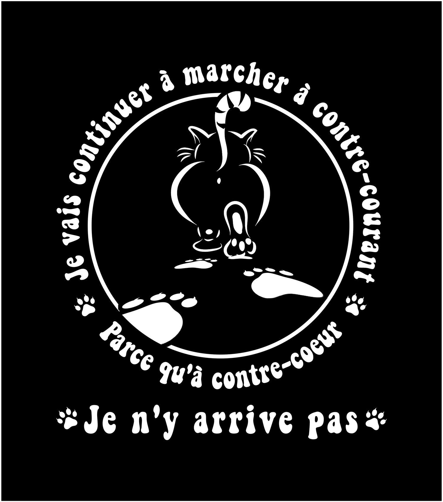 Je vais continuer à marcher à contre-courant - Vox Consciousness Collection - Vêtements et Accessoires - Portez des mots conscients - Vox Boutique