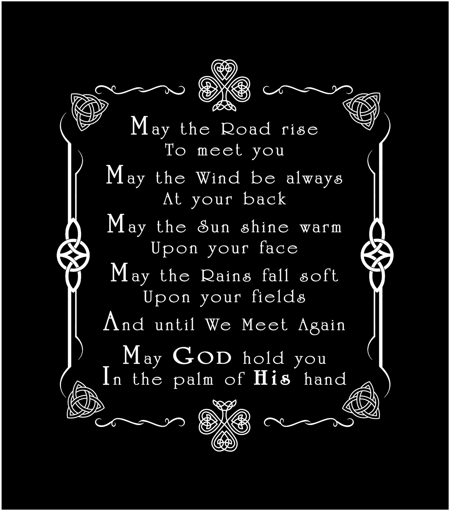 May The Road Rise To Meet You - Vox Wisdom Collection - Clothes and Accessories - Wear inspiring words - Vox Boutique