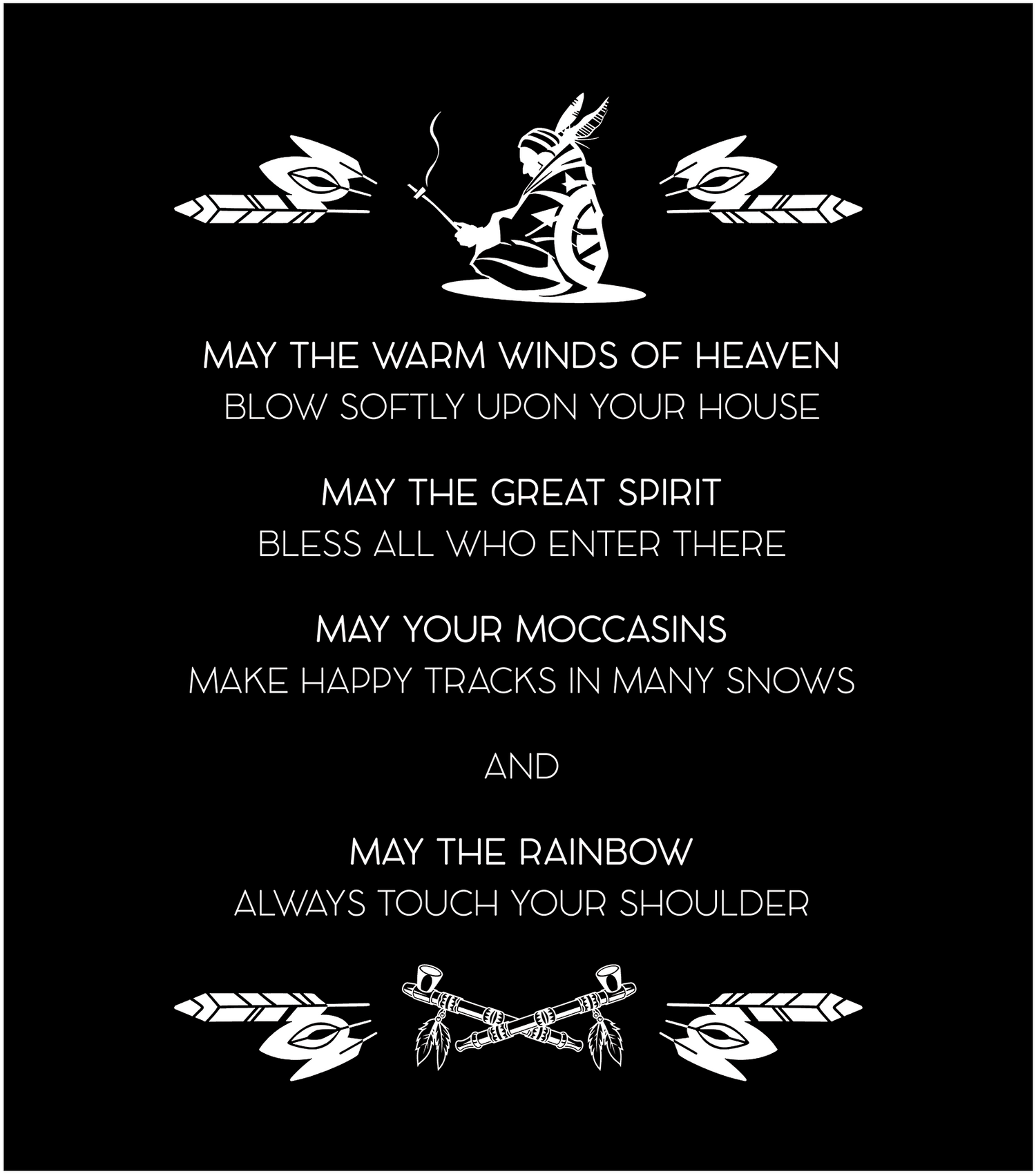 May The Warm Winds Of Heaven - Vox Wisdom Collection - Clothes and Accessories - Wear inspiring words - Vox Boutique