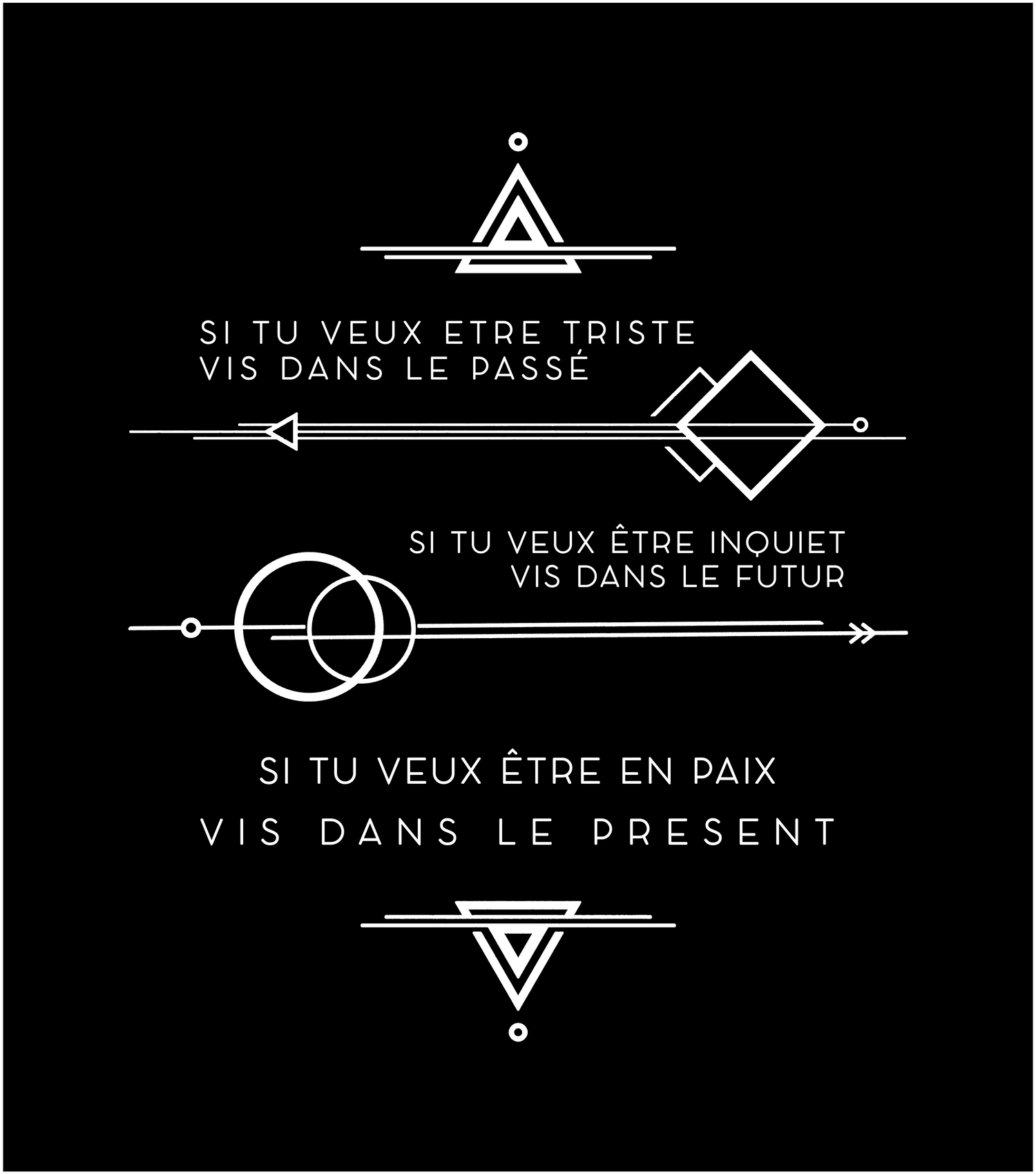 Si tu veux être - Vox Consciousness Collection - Vêtements et Accessoires - Portez des mots conscients - Vox Boutique