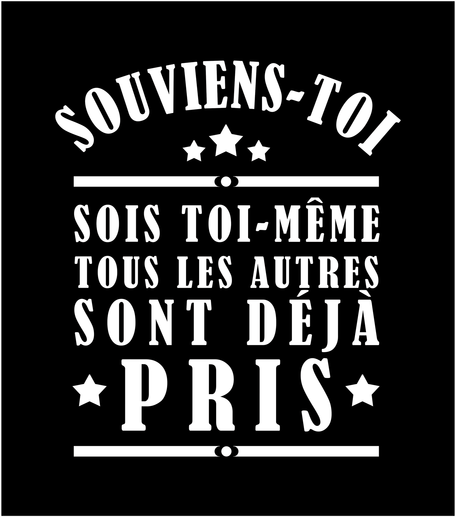 Souviens-toi - Vox Consciousness Collection - Vêtements et Accessoires - Portez des mots conscients - Vox Boutique