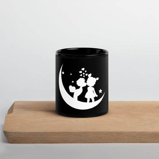 Black Glossy Mug - You deserve to never have to guess