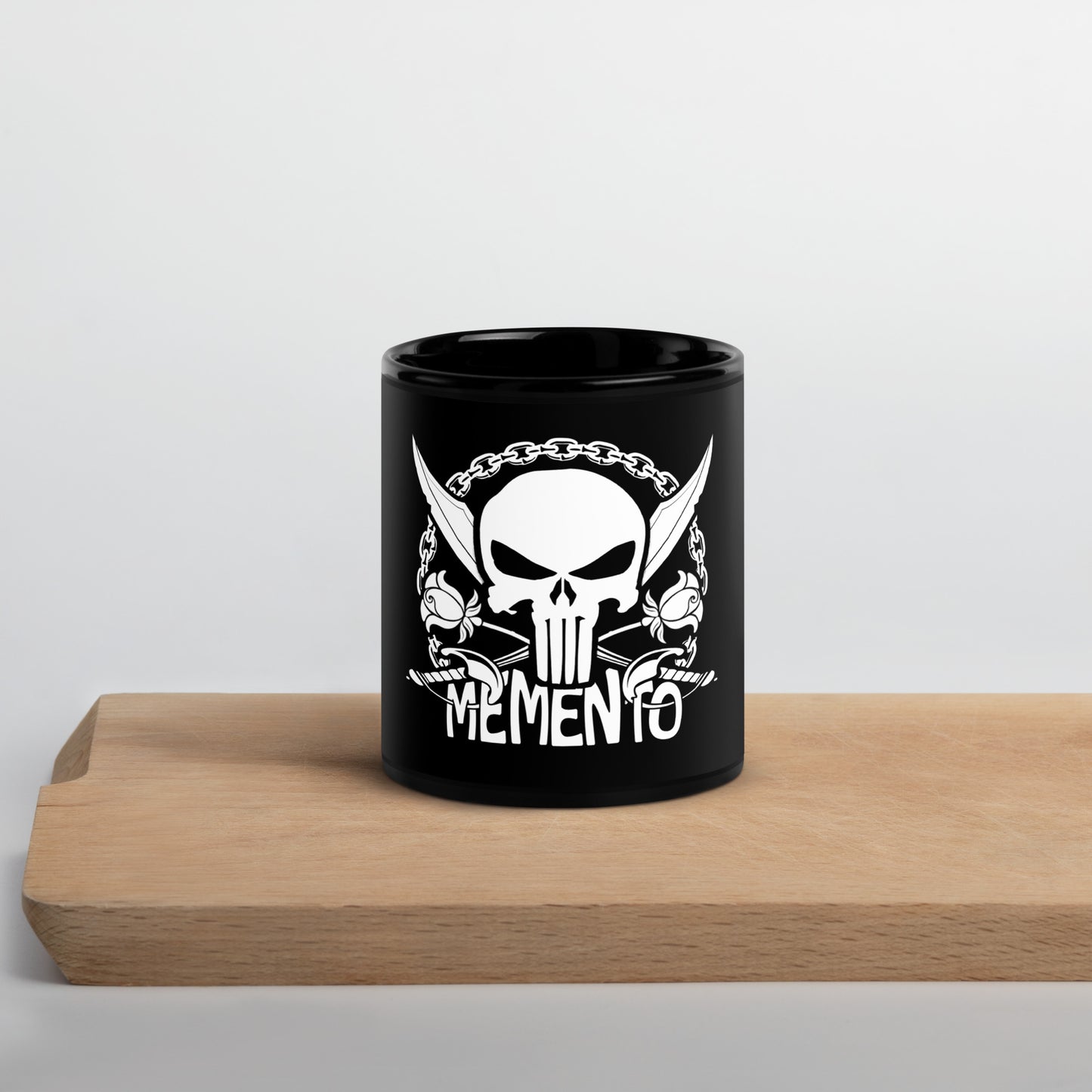 Black Glossy Mug - Memento