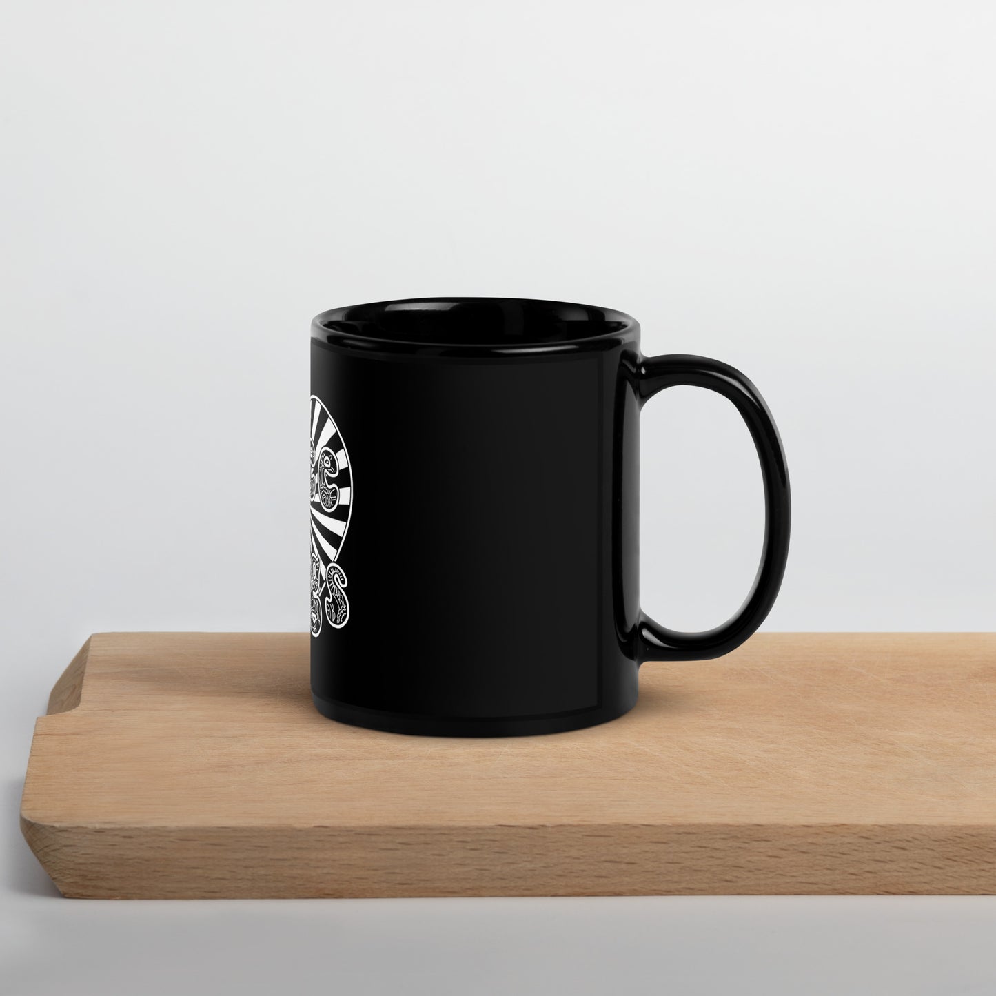 Black Glossy Mug - Free Hugs