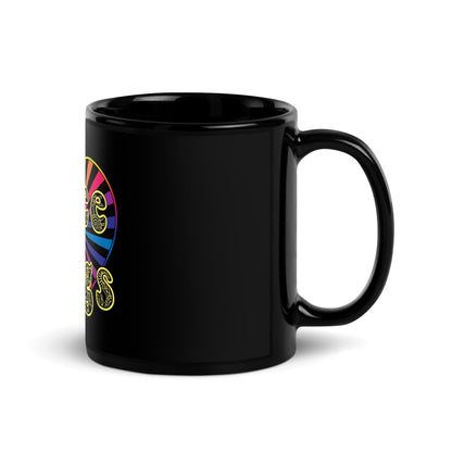 Vox Special - Black Glossy Mug - Free Hugs Color