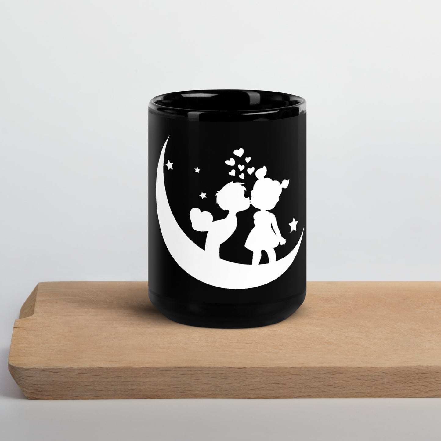 Black Glossy Mug - You deserve to never have to guess