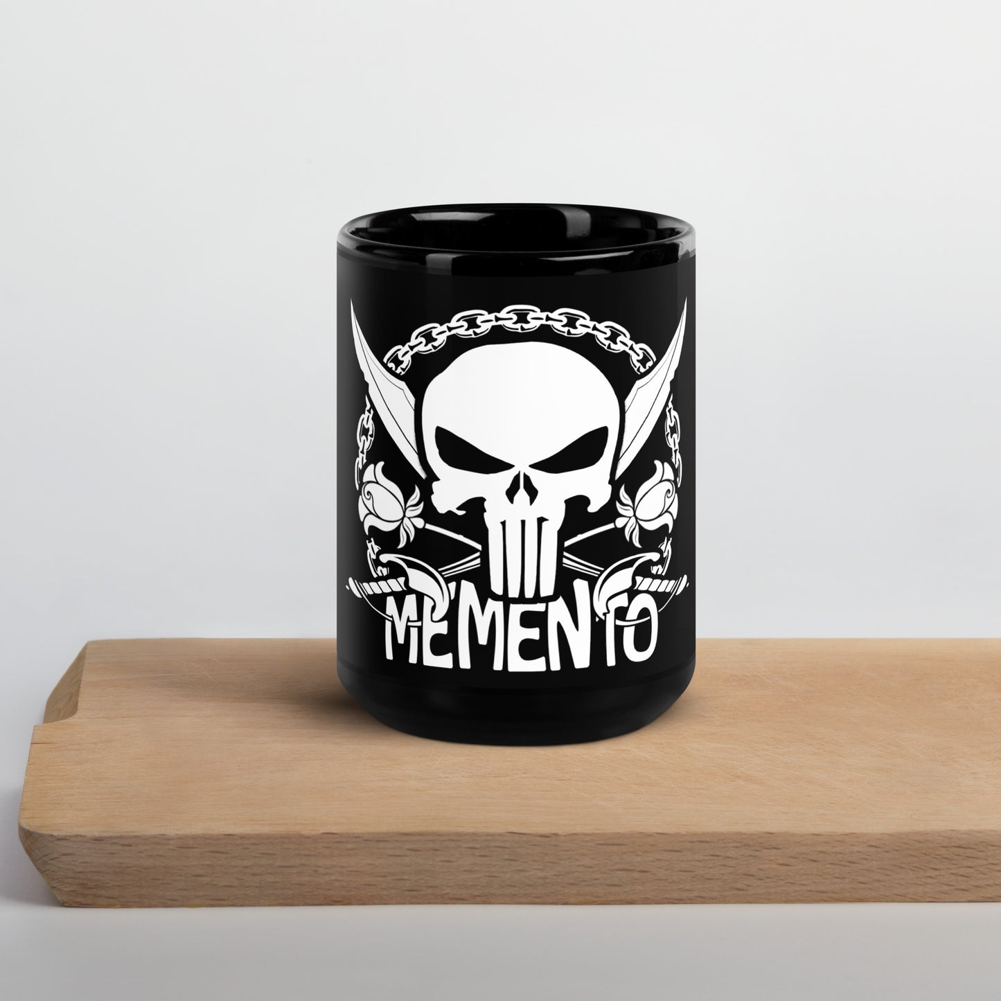 Black Glossy Mug - Memento