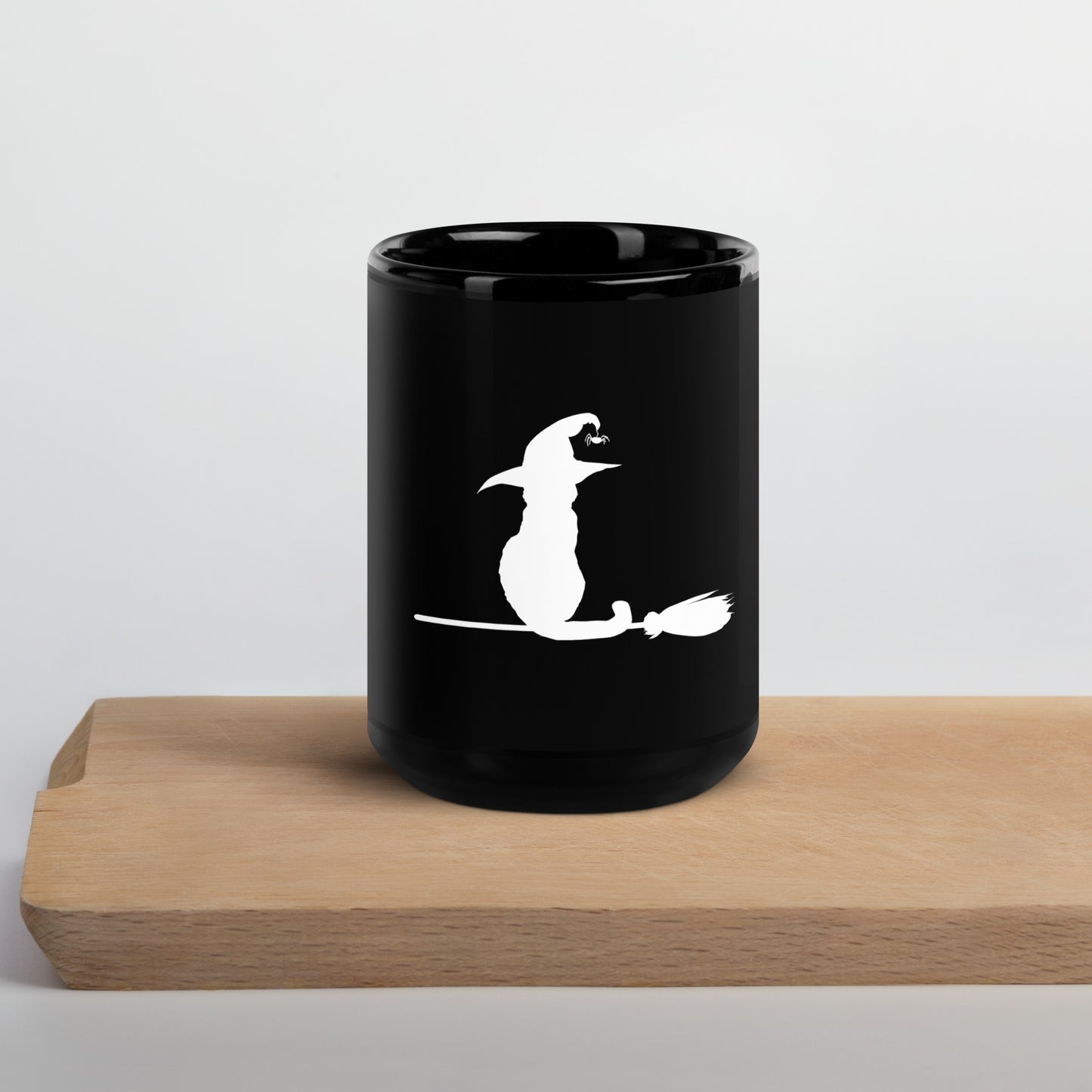 Mug brillant noir - On nous a appris à avoir peur des sorcières