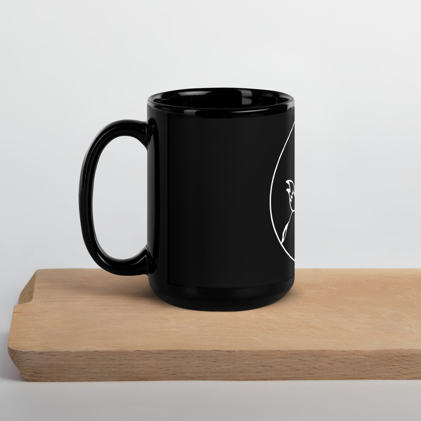 Black Glossy Mug - If you're too tired to talk