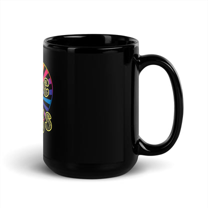 Vox Special - Black Glossy Mug - Free Hugs Color