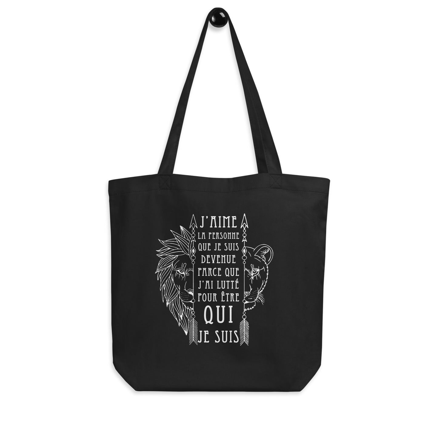 Tote Bag Bio - J'aime la personne que je suis devenue