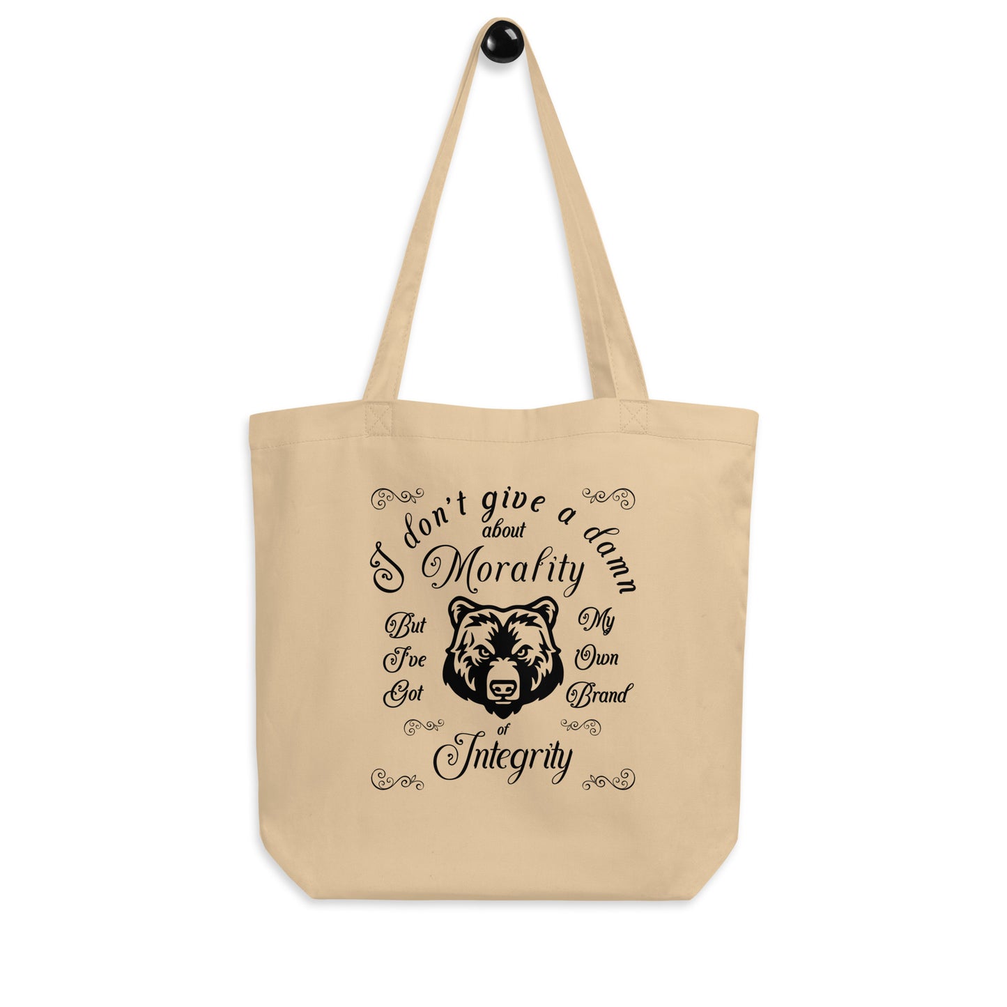 Eco Tote Bag - I don't give a Damn about Morality