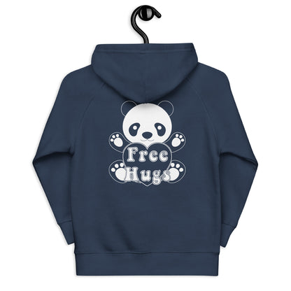 Kids eco hoodie - Free Hugs Panda