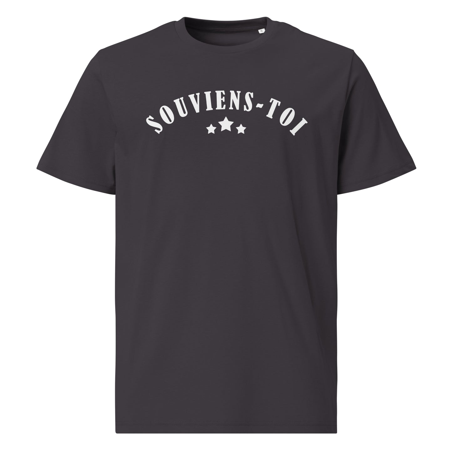 T-shirt unisexe en coton biologique - Souviens-toi