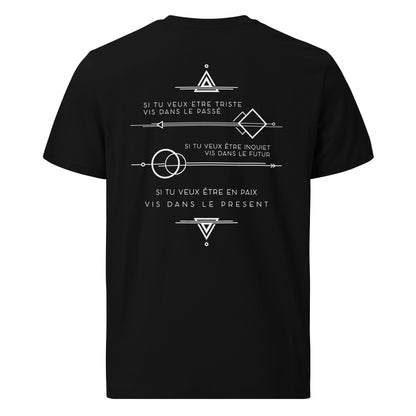 T-shirt unisexe en coton biologique - Si tu veux être