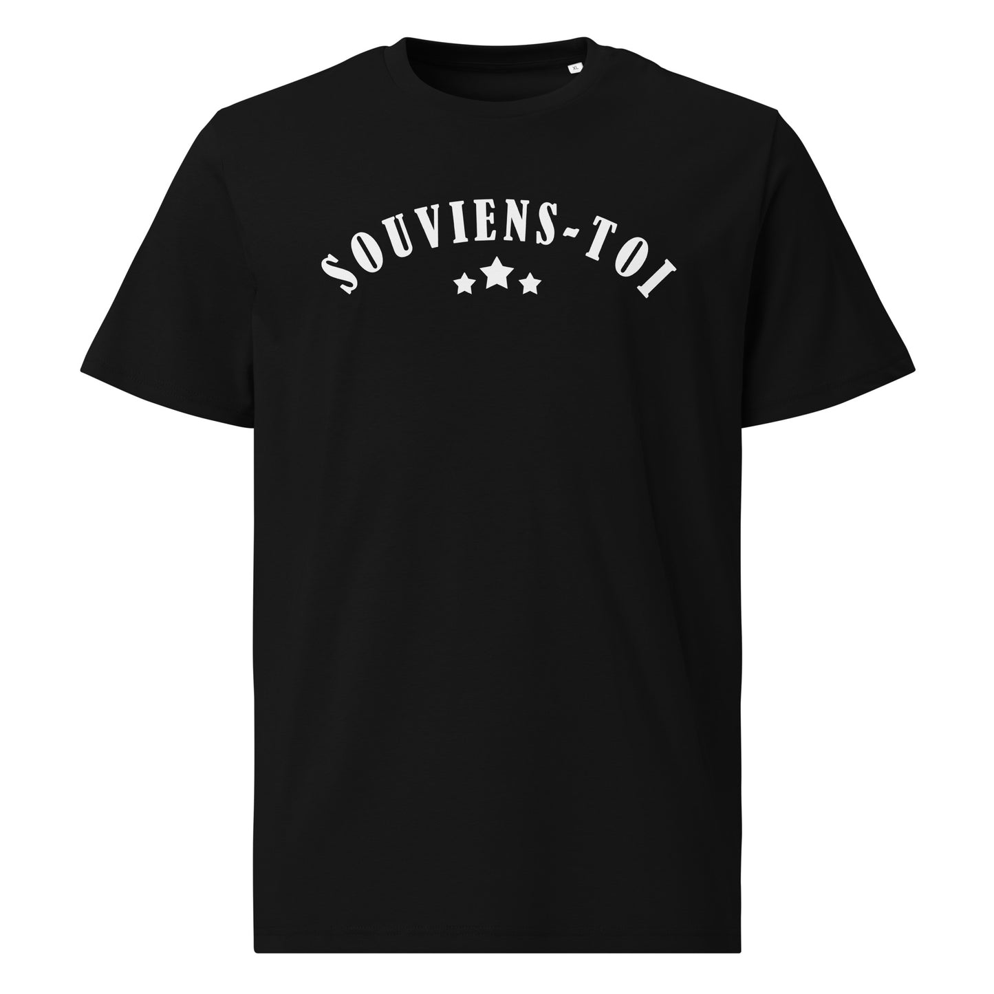 T-shirt unisexe en coton biologique - Souviens-toi