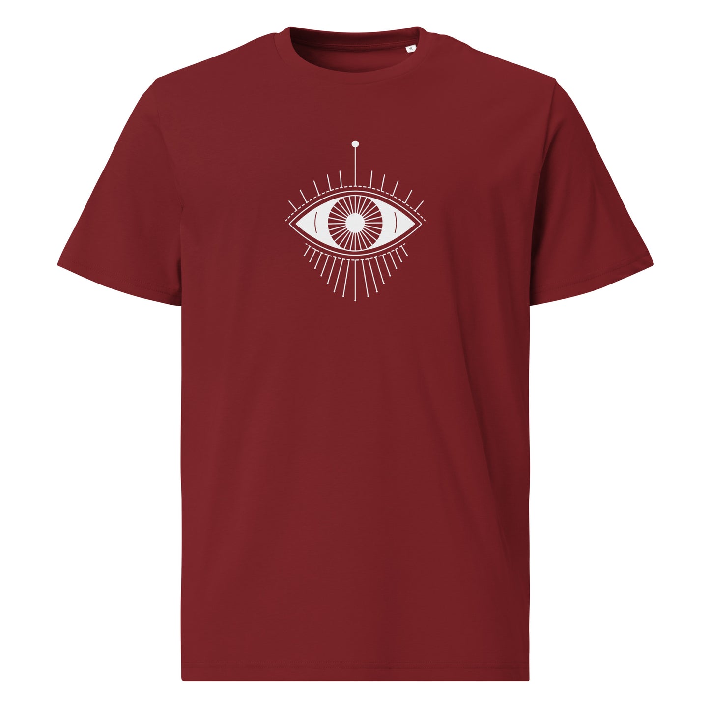 Unisex organic cotton t-shirt - I Have Three Eyes