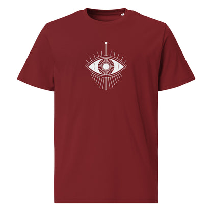 Unisex organic cotton t-shirt - I Have Three Eyes