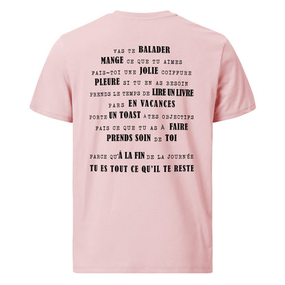 T-shirt unisexe en coton biologique - Vas te ballader