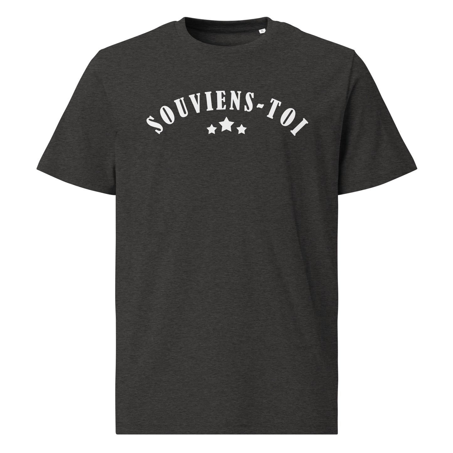 T-shirt unisexe en coton biologique - Souviens-toi