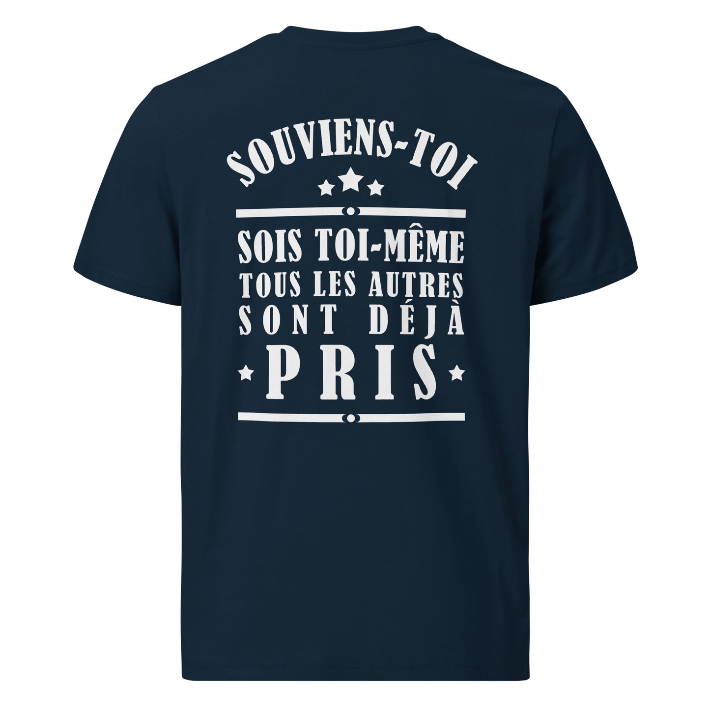 T-shirt unisexe en coton biologique - Souviens-toi