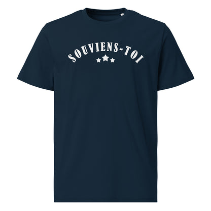 T-shirt unisexe en coton biologique - Souviens-toi