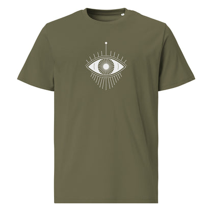 Unisex organic cotton t-shirt - I Have Three Eyes