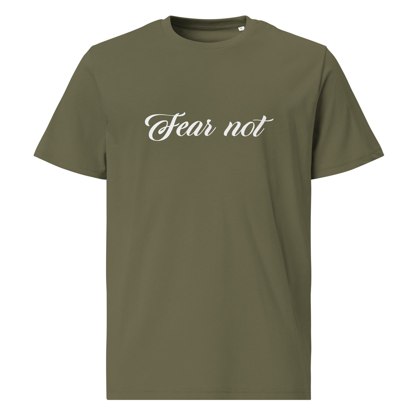 Unisex organic cotton t-shirt - Fear not