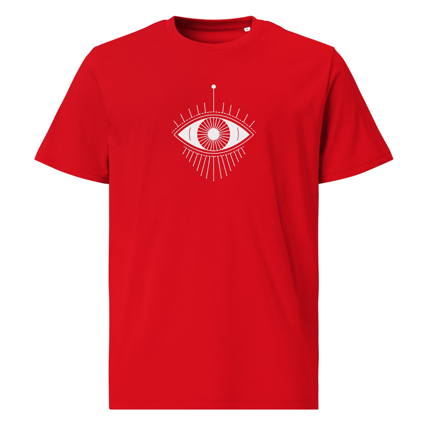 Unisex organic cotton t-shirt - I Have Three Eyes