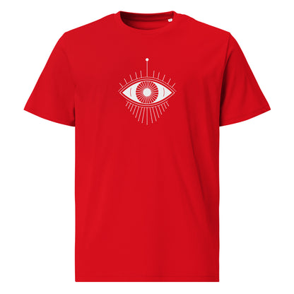 Unisex organic cotton t-shirt - I Have Three Eyes