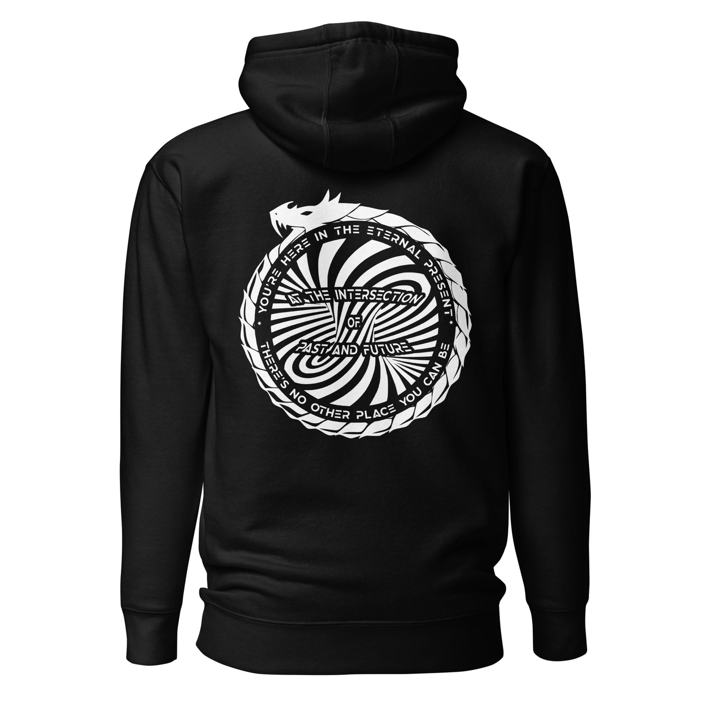 Unisex Hoodie - You are here in the eternal present