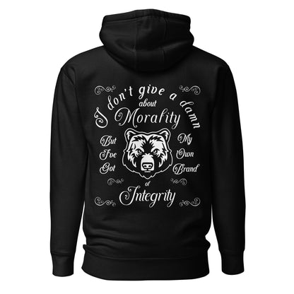 Unisex Hoodie - I don't give a Damn about Morality