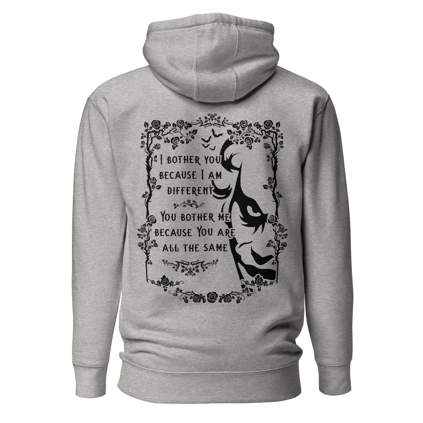 Unisex Hoodie - I bother you because I am different 2