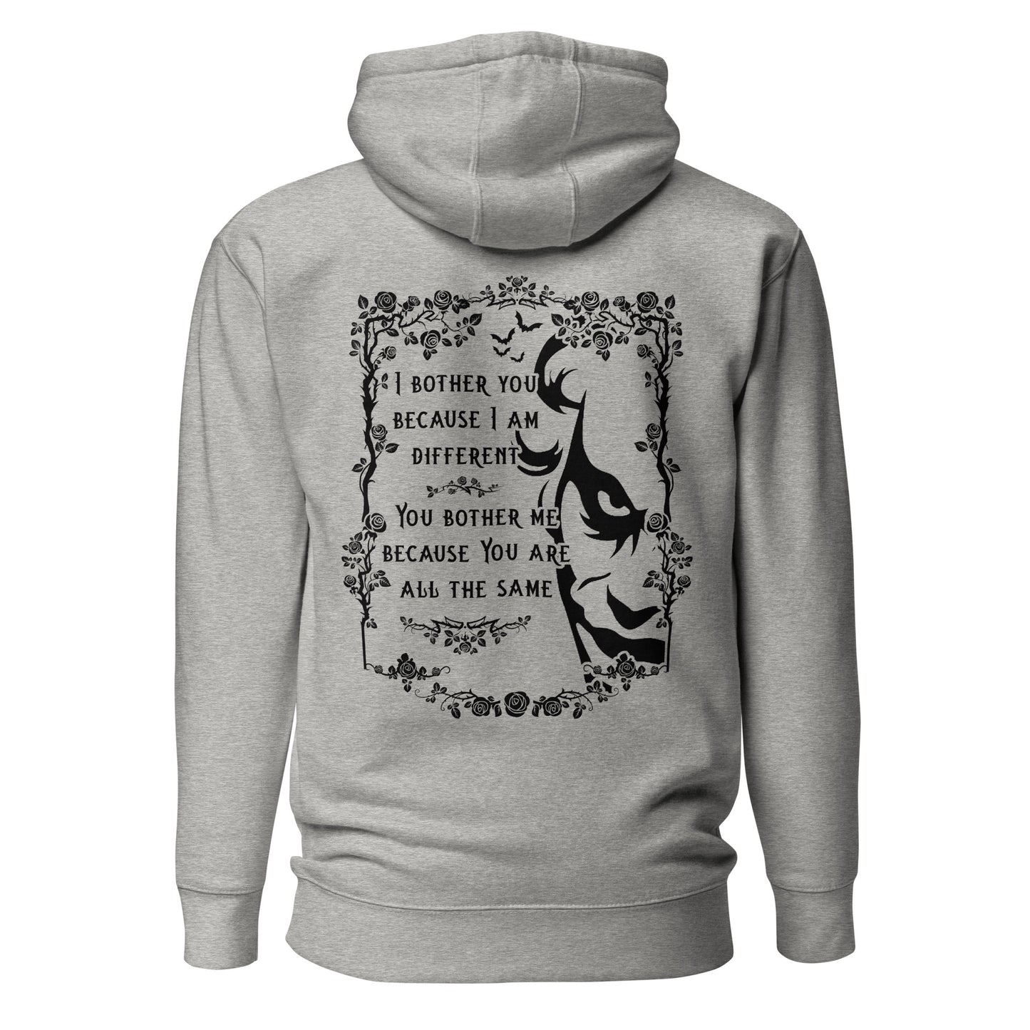 Unisex Hoodie - I bother you because I am different 2