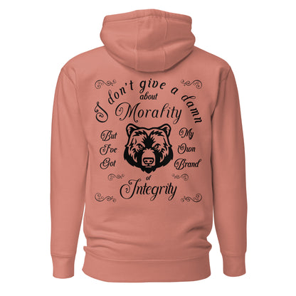 Unisex Hoodie - I don't give a Damn about Morality