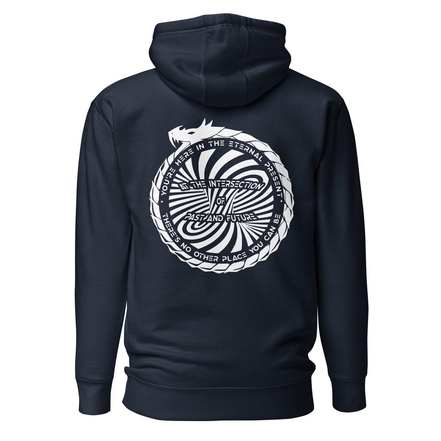 Unisex Hoodie - You are here in the eternal present