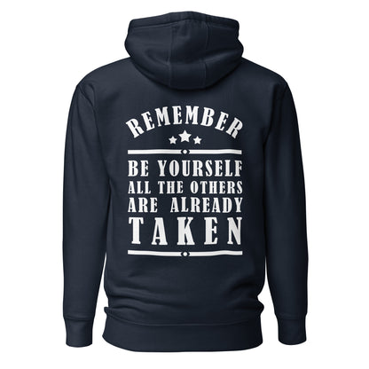 Unisex Hoodie - Remember be yourself