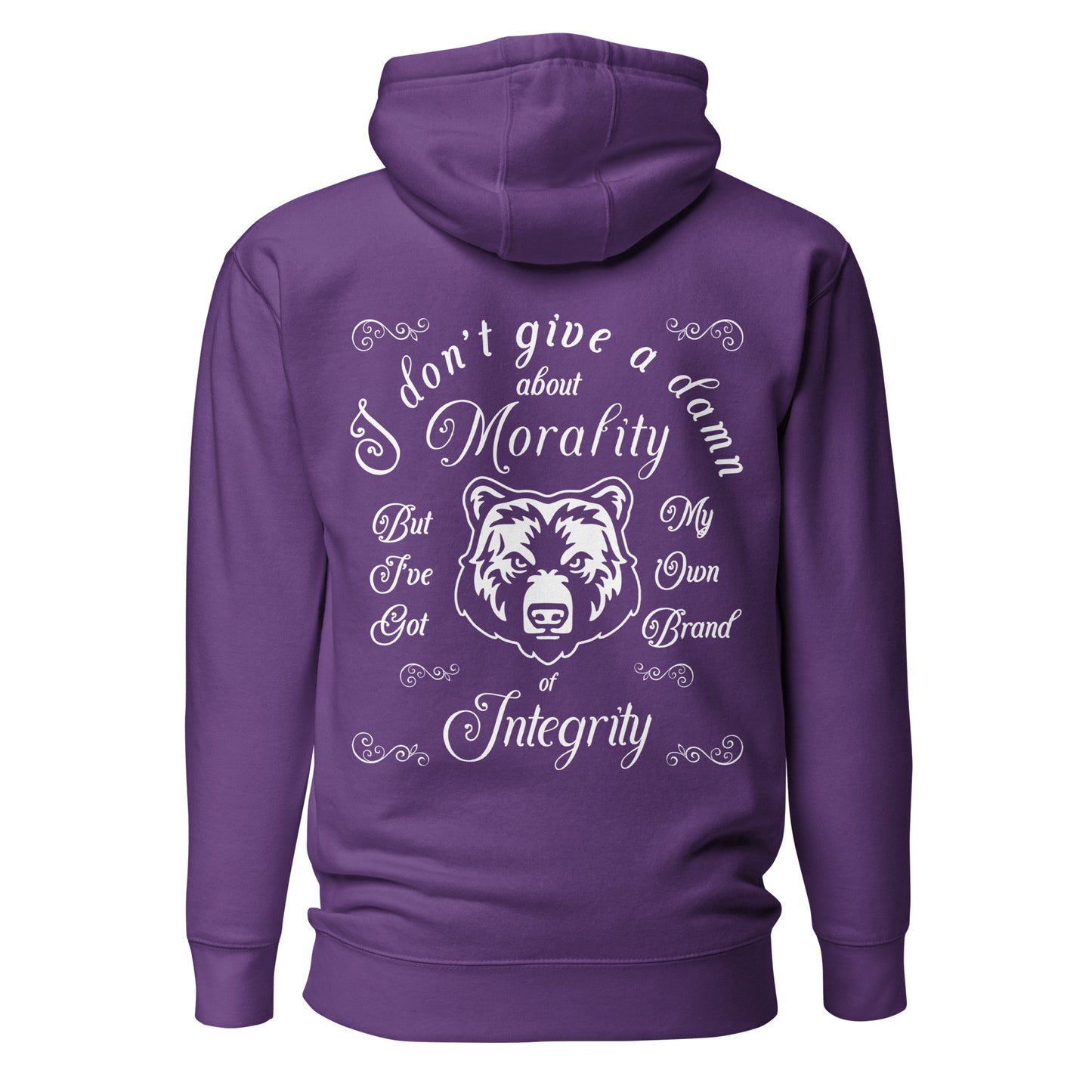 Unisex Hoodie - I don't give a Damn about Morality