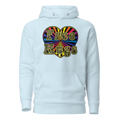 Unisex Hoodie - Free Hugs Color