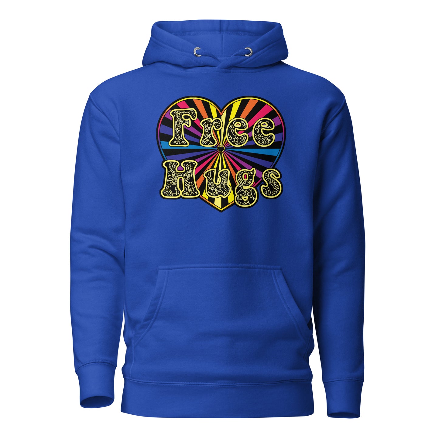 Unisex Hoodie - Free Hugs Color