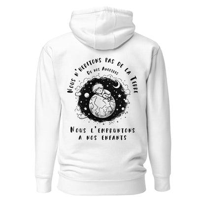 Unisex Hoodie - Nous n'héritons pas de la Terre