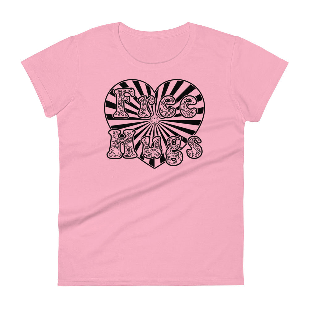 Women's short sleeve t-shirt - Free Hugs