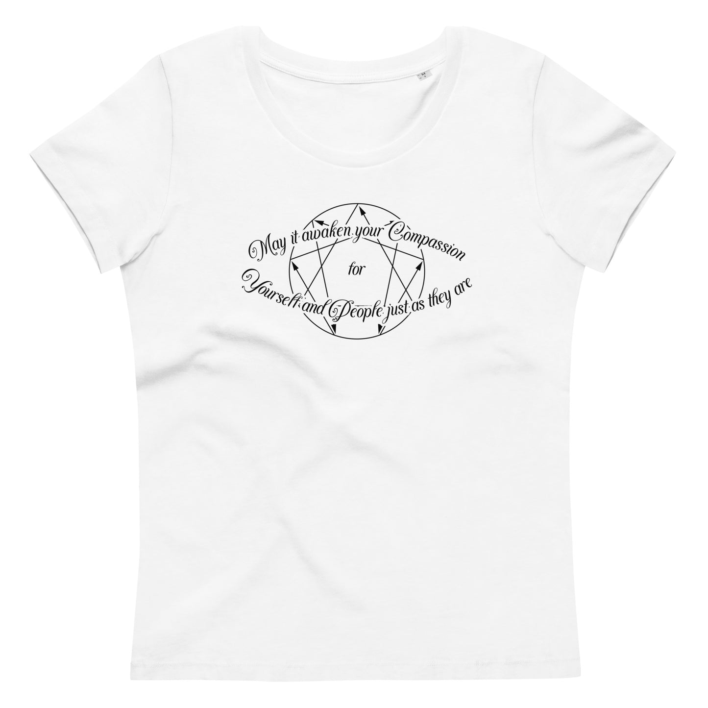 Women's fitted eco tee - Enneagram